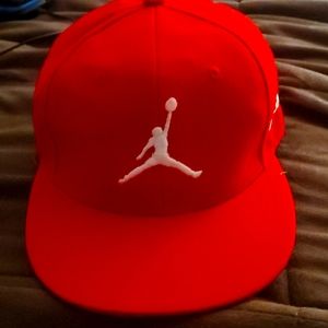 🆕️⭐️ Red Jordan Cap / Hat (Tag Still on)